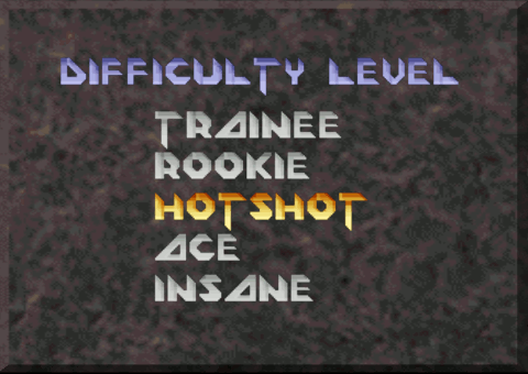 Descent 2 - Difficulty Levels