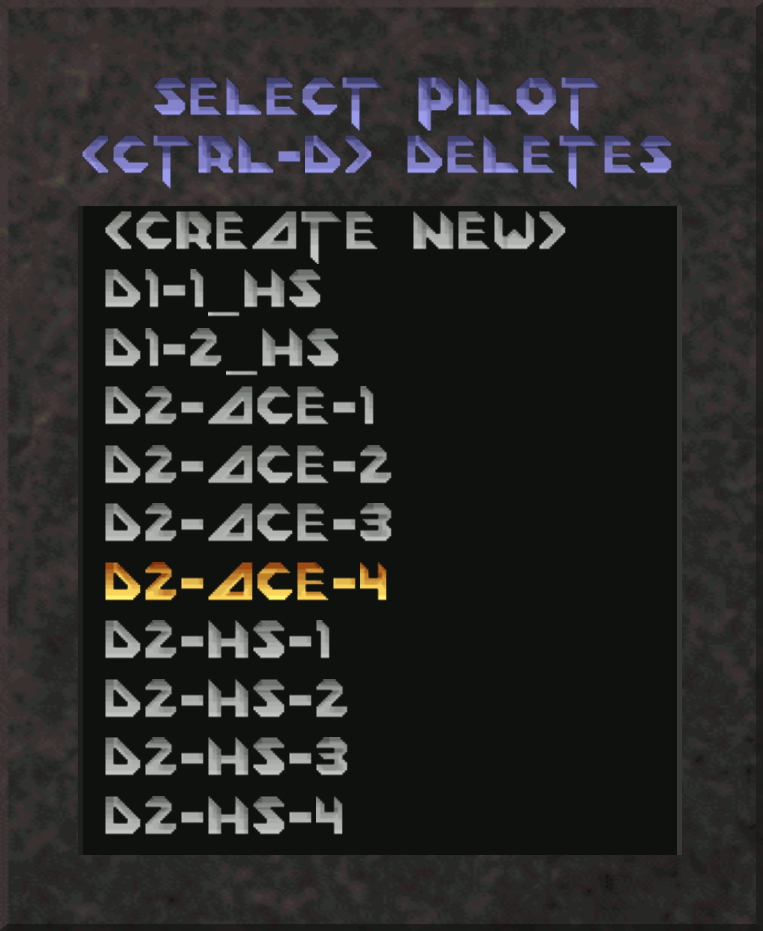 Descent 2 - Piloti